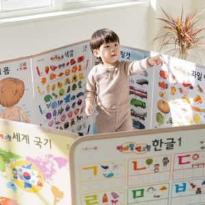 엄마랑 벽그림 병풍 플러스 8단