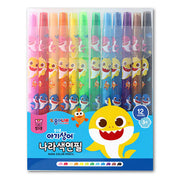 Pinkfong Baby Shark 12-Color Colored Pencils