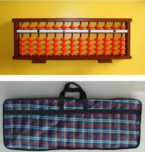 13-Rod Teacher's Large Abacus (Yellow/Orange)