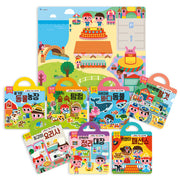 Singing Bag Sticker Book Set - Say Pen Compatible