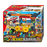 Rescue Tayo Excavator Heavy Equipment Tower Playset