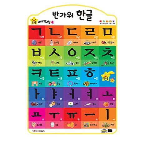 Say Wall Chart (SayPen Version) – Read Aloud & Play Games – Hello Hangeul (Wall Poster)