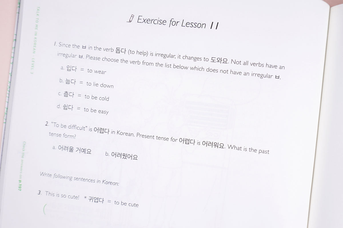 Talk To Me In Korean Textbook Level 3