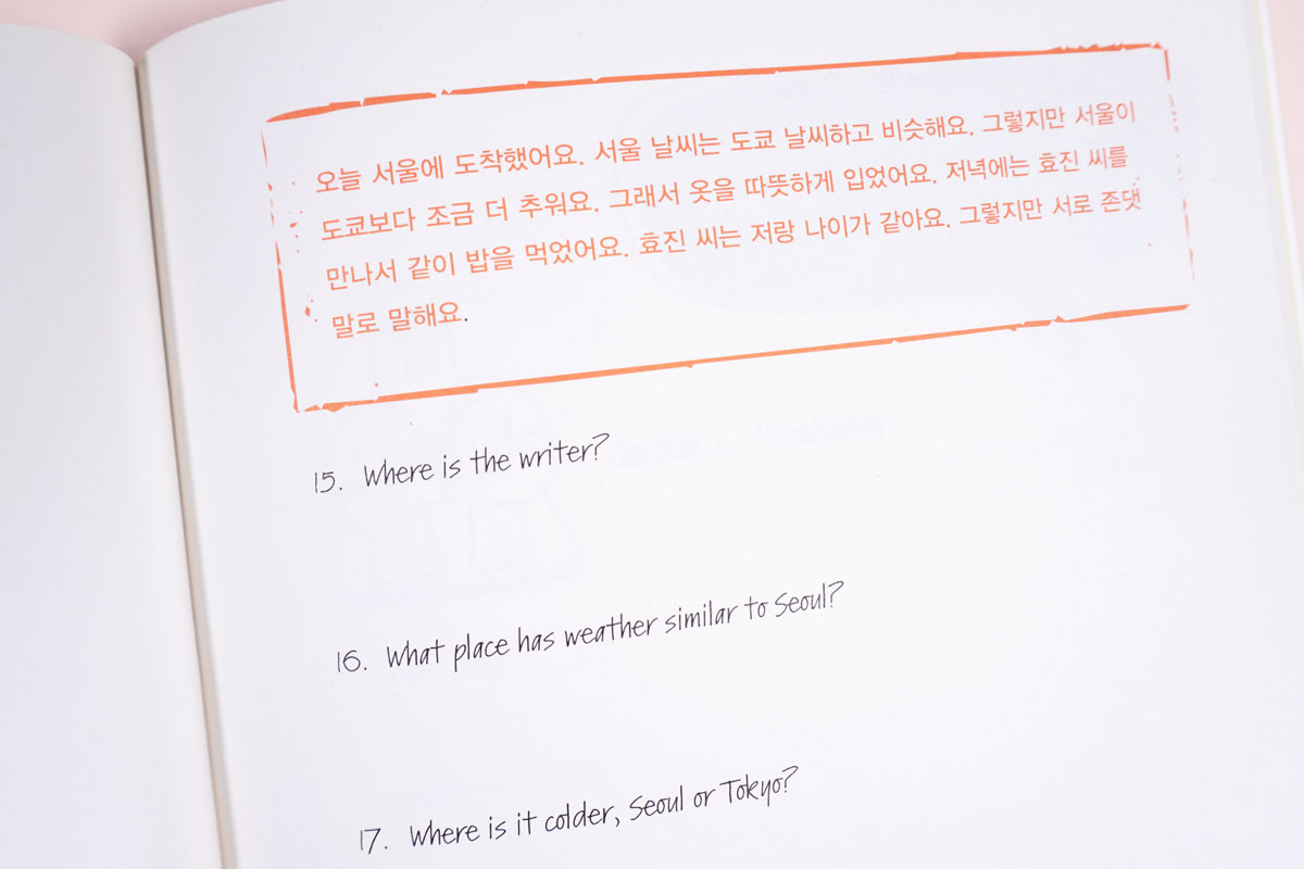 Talk To Me In Korean Workbook Level 3