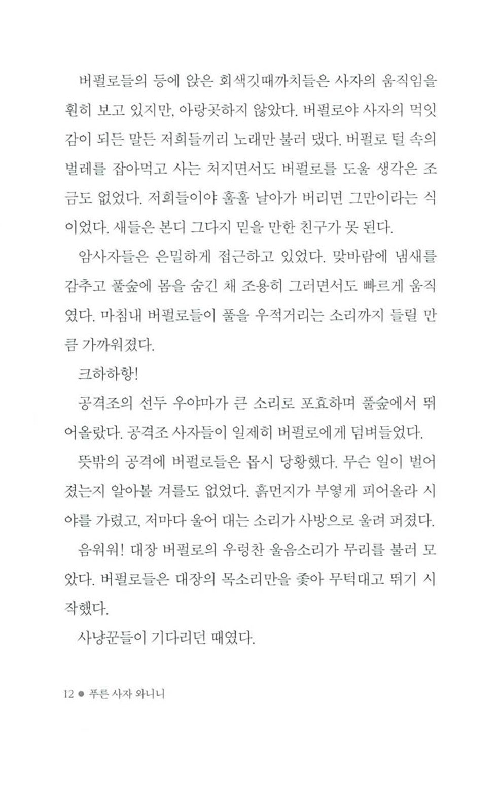 푸른 사자 와니니