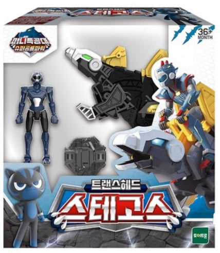 Mini Force Super Dinosaur Power Trans-Head Stego