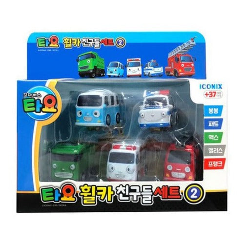 Tayo Wheel Car Friends Set 2