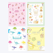 Elementary School 10-Pack Notebooks - 10-Square Writing Notebook