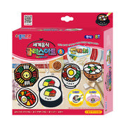 Jonginara World Food Glass Art Suncatcher (Korean Food)