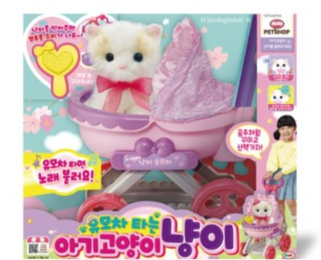 유모차 타는 아기고양이 냥이