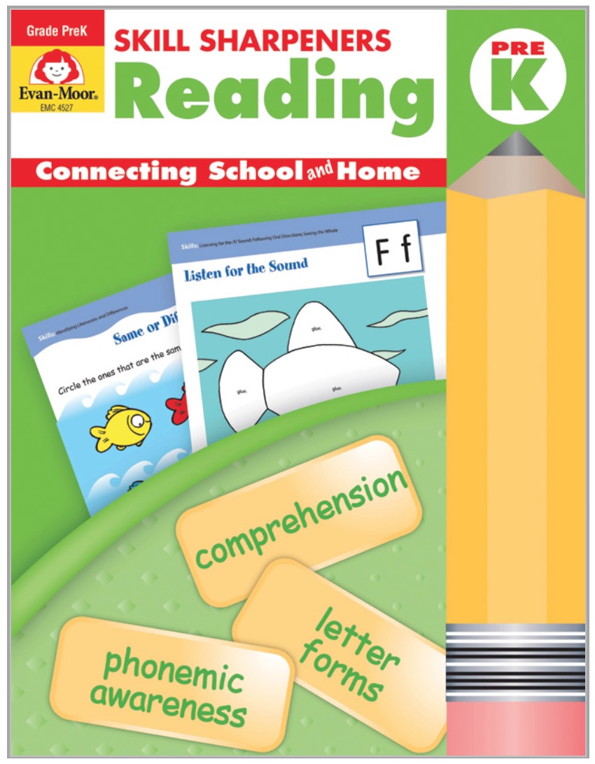Skill Sharpeners: Reading, Grade PreK