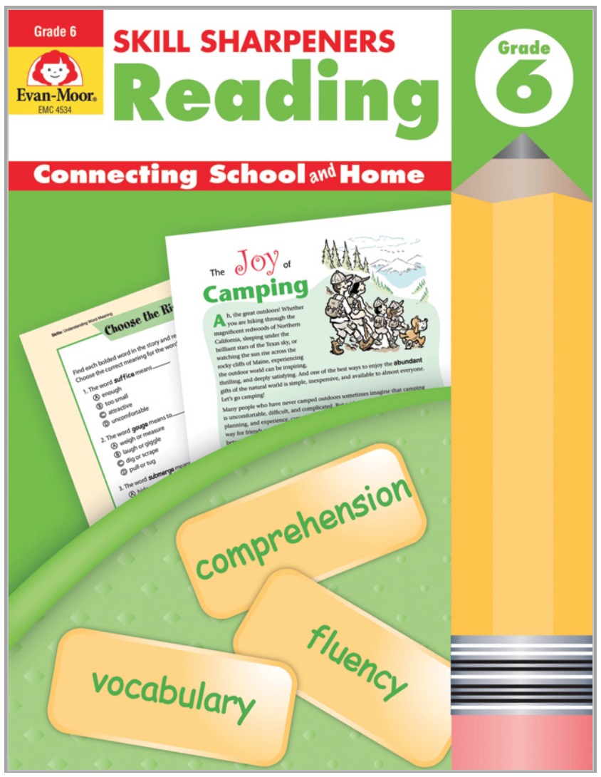 Skill Sharpeners: Reading, Grade 6