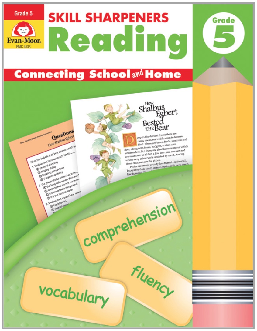 Skill Sharpeners: Reading, Grade 5