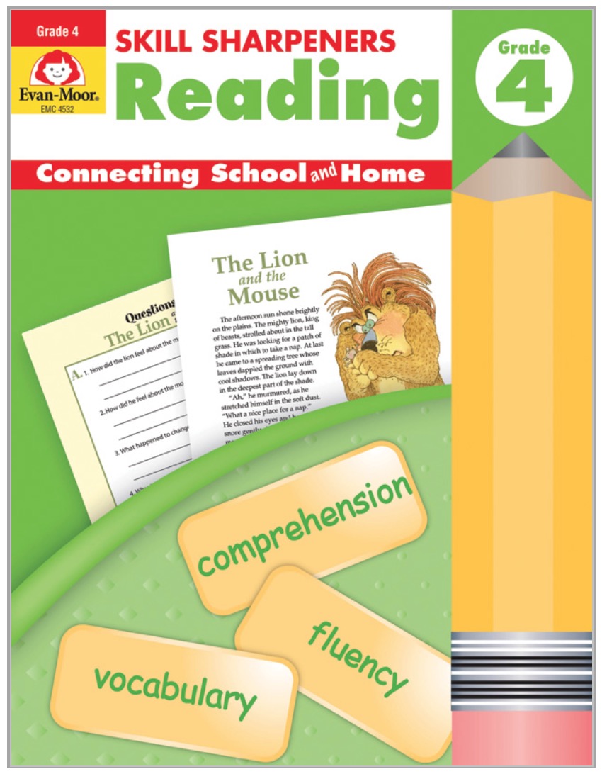 Skill Sharpeners: Reading, Grade 4