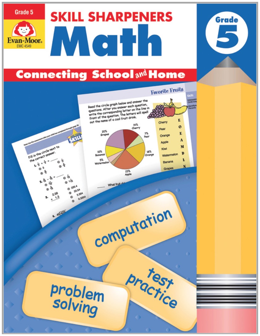 Skill Sharpeners: Math, Grade 5