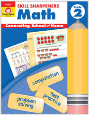 Skill Sharpeners: Math, Grade 2