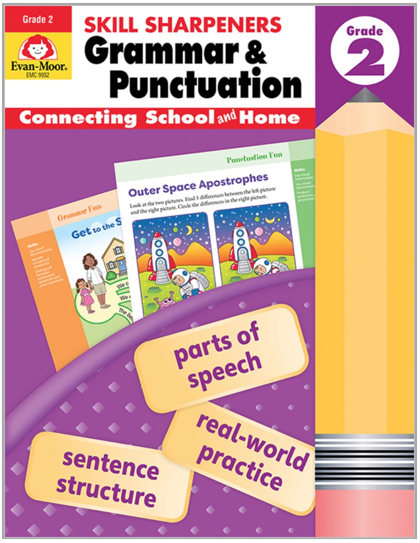 Skill Sharpeners: Grammar & Punctuation, Grade 2