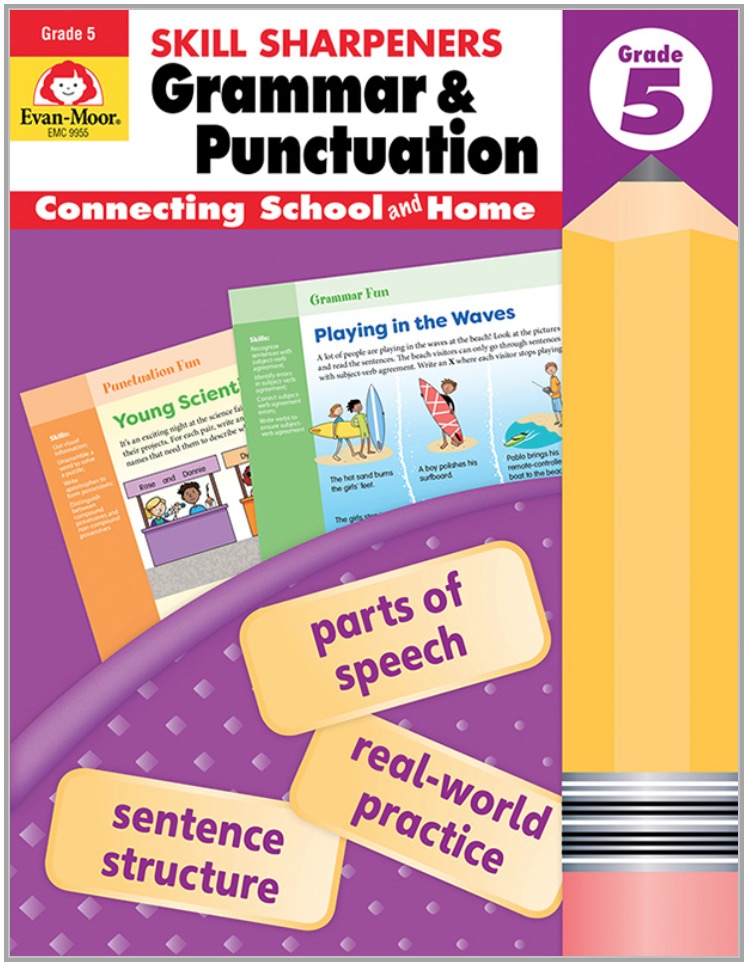 Skill Sharpeners: Grammar & Punctuation, Grade 5