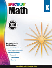 Spectrum Math Workbook Grade K