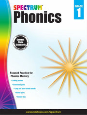 Spectrum Phonics Workbook Grade 1