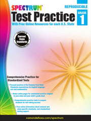 Spectrum Test Practice Workbook Grade 1