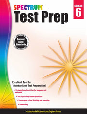 Spectrum Test Prep Workbook Grade 6