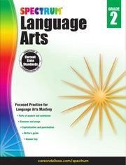 Spectrum Language Arts Workbook Grade 2