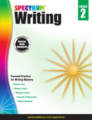 Spectrum Writing Workbook Grade 2