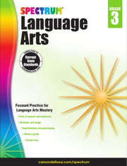 Spectrum Language Arts Workbook Grade 3