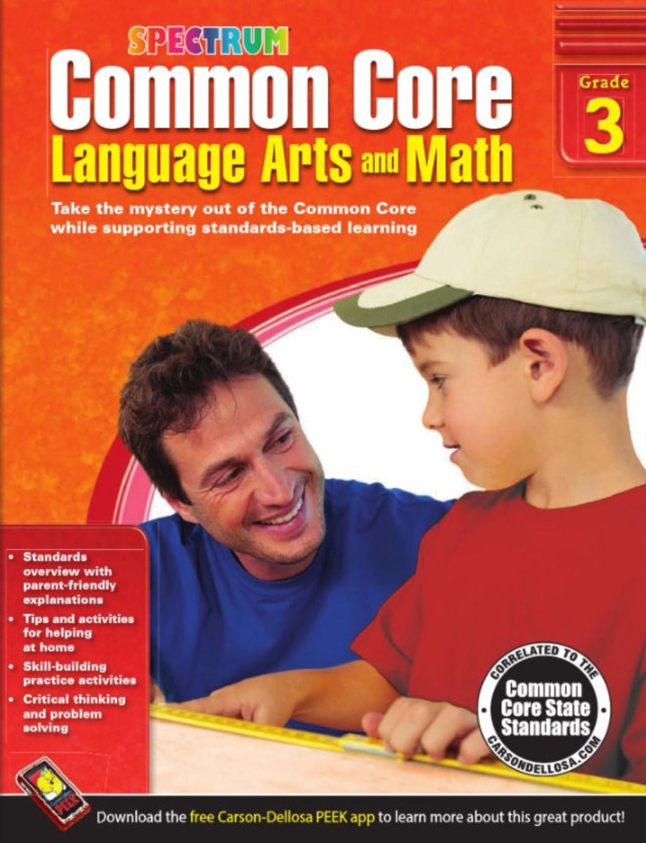 Common Core Language Arts and Math Resource Book Grade 3