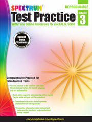 Spectrum Test Practice Workbook Grade 3