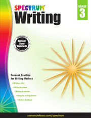 Spectrum Writing Workbook Grade 3