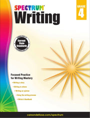 Spectrum Writing Workbook Grade 4