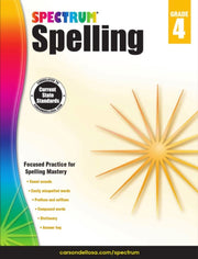 Spectrum Spelling Workbook Grade 4