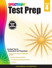 Spectrum Test Prep Workbook Grade 4