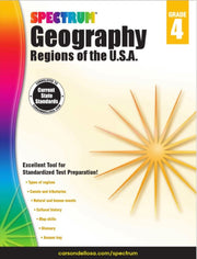 Spectrum Geography Workbook Grade 4