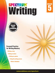 Spectrum Writing Workbook Grade 5