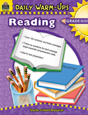 Daily Warm-Ups: Reading, Grade 6