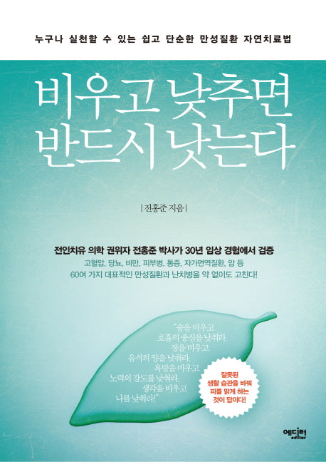 Empty Yourself and Lower Yourself, and You Will Surely Heal