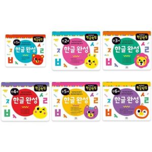 차근차근 한글완성 만1-6세 세트 (전6권)