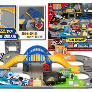 월드카 경찰과도둑 도로놀이