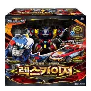 최강공룡 미니특공대 렉스카이저 2단 변신 합체